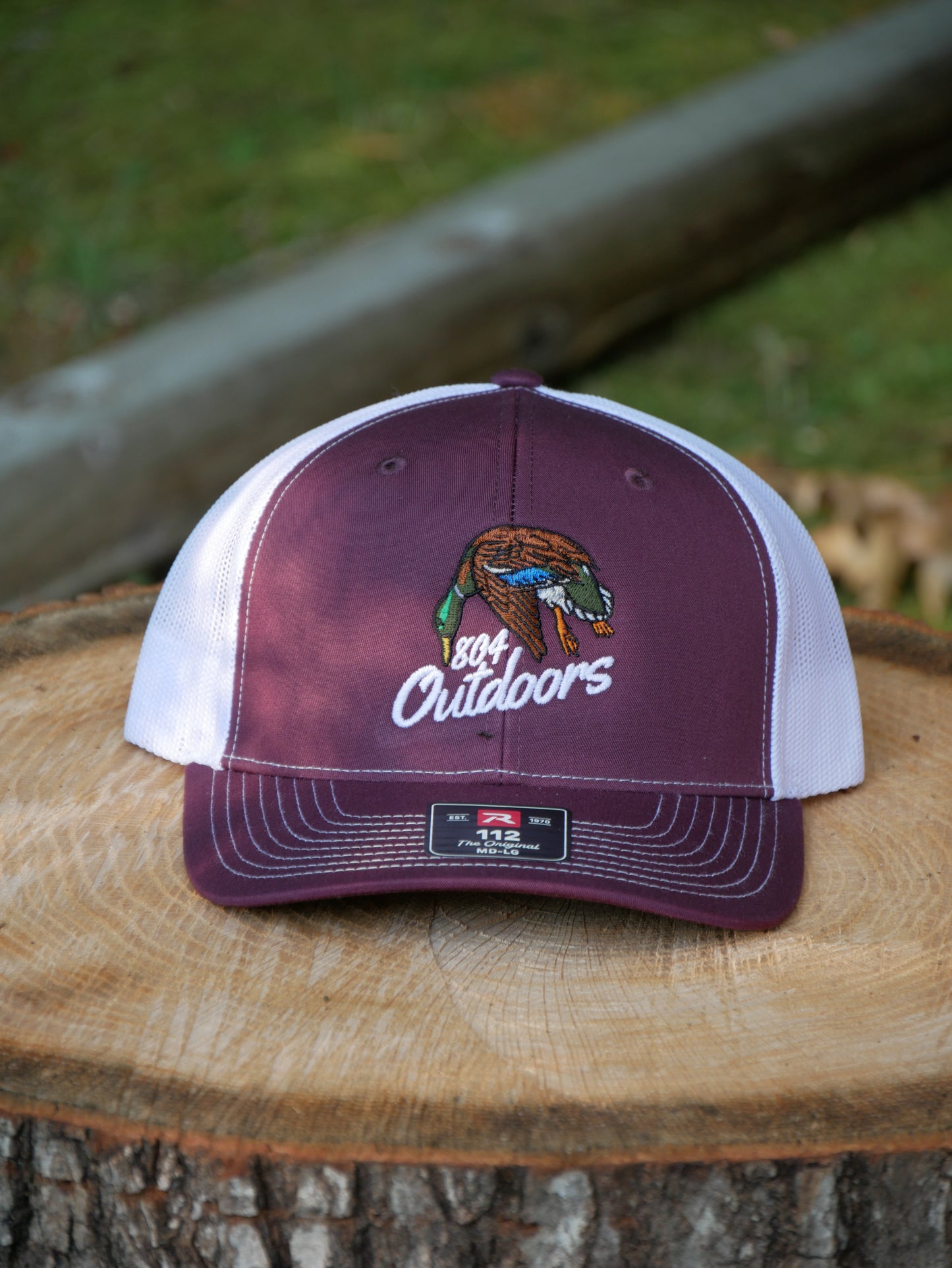 Marron / White Trucker 112
