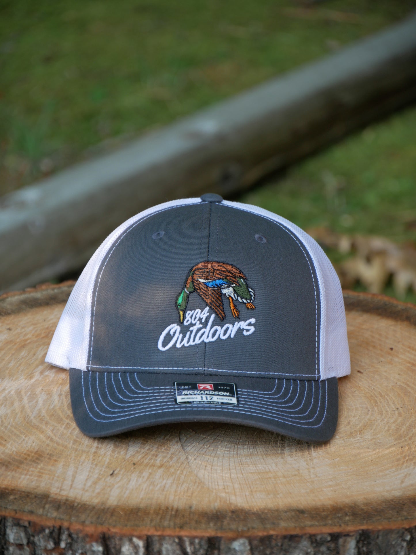 Charcoal / White Trucker 112