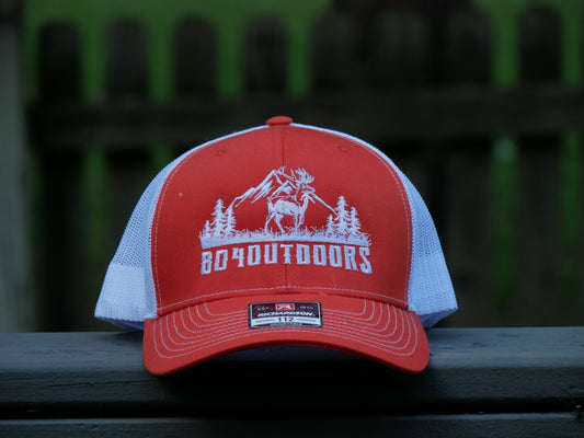 Orange Hat, White logo