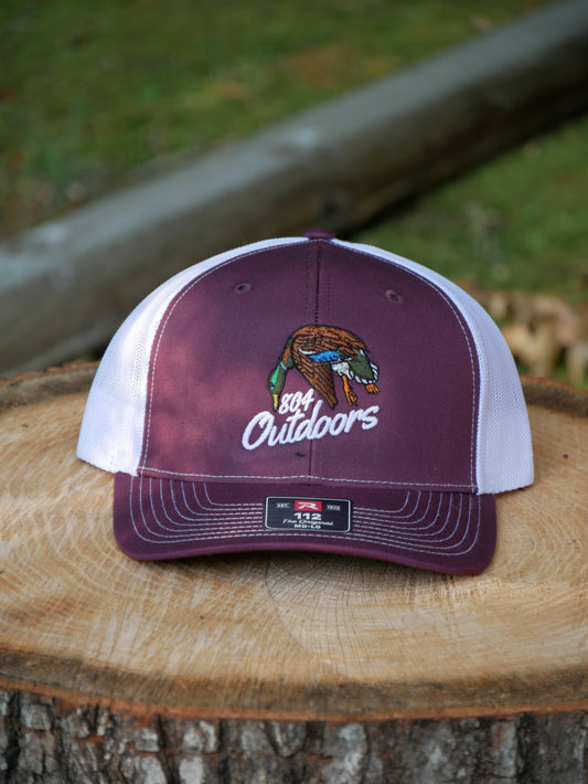 Marron / White Trucker 112
